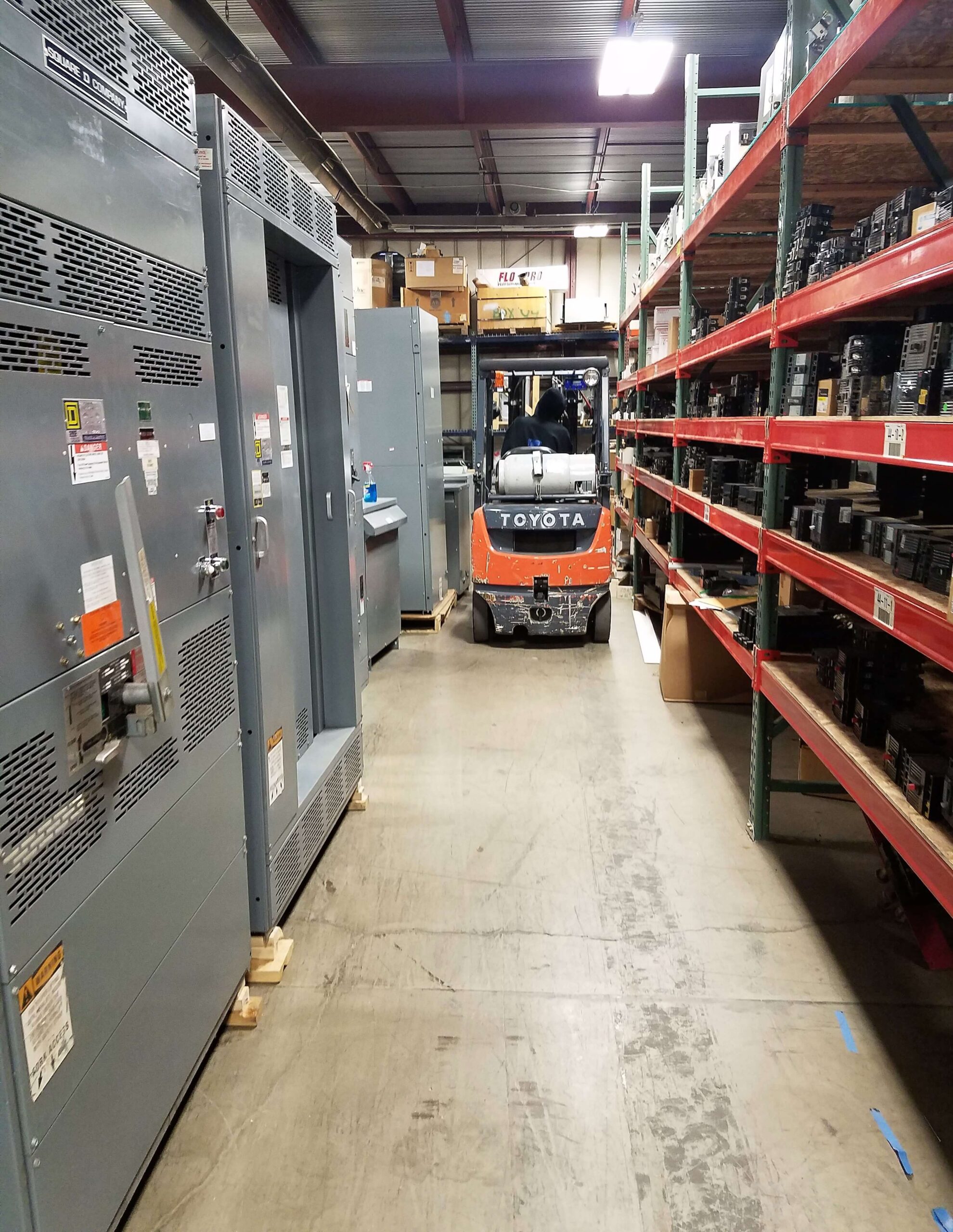 Inventory Fork Lift